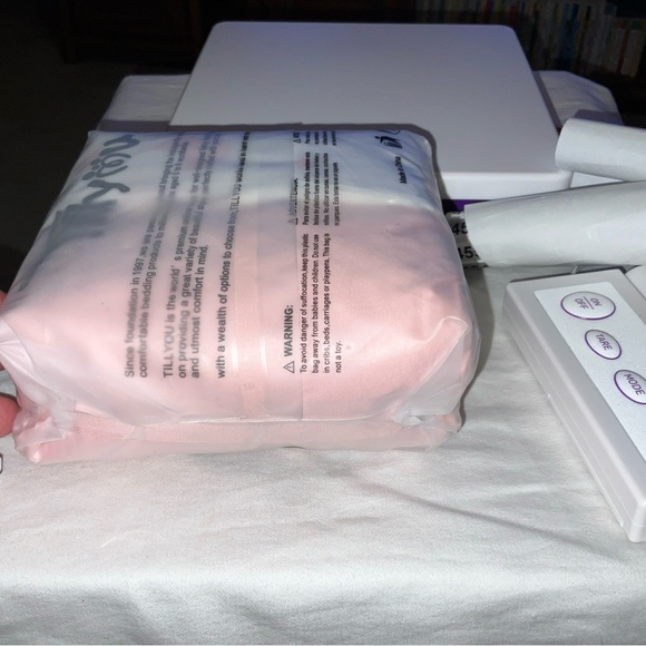 TILLYOU 1 Pink 1 white/pink Fitted Crib Sheets 28inx52in x 8in 100% Cotton, New - Picture 5 of 16